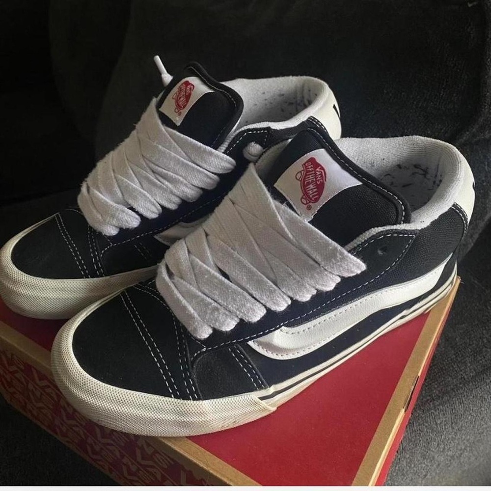Vans Black and White Sneakers